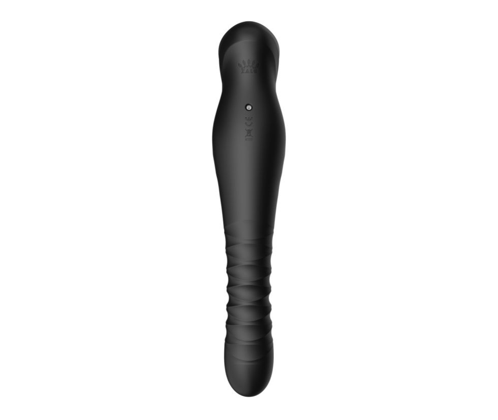 Zalo - King APP Thrusting Vibrator - Obsidian Black photo-5