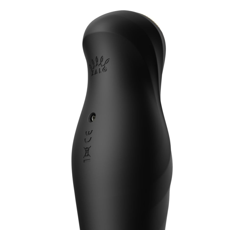 Zalo - King APP Thrusting Vibrator - Obsidian Black photo-8