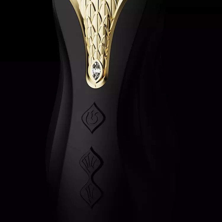 Zalo - King APP Thrusting Vibrator - Obsidian Black photo-9