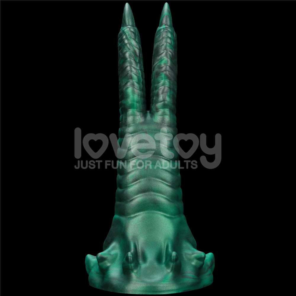 Lovetoy - Savage Charm Vibro Dildo - Blue photo-4