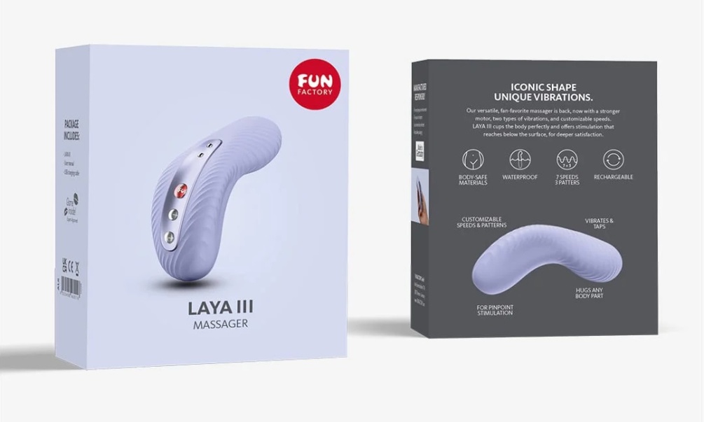 Fun Factory - Laya III Massager - Soft Violet photo-13
