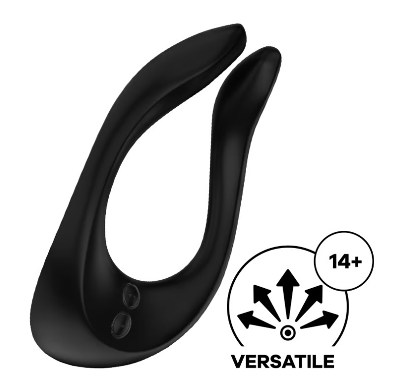 Satisfyer - Endless Joy Multi-Use Vibrator - Black photo-3