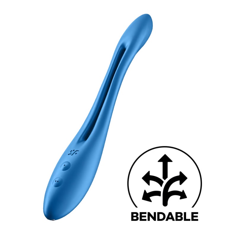 Satisfyer - Elastic Game Vibrator - Dark Blue photo-2