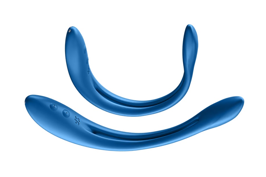 Satisfyer - Elastic Game Vibrator - Dark Blue photo-3