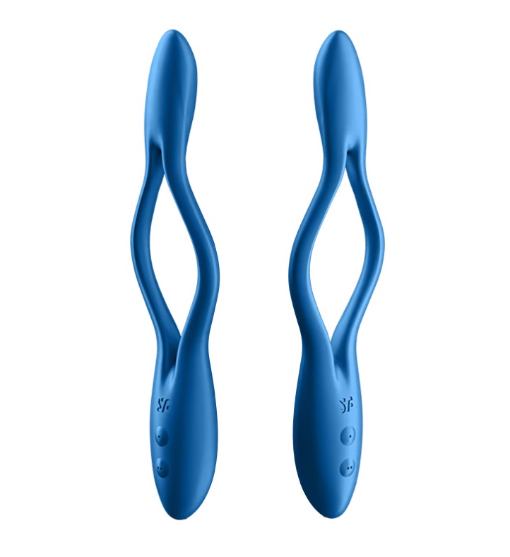 Satisfyer - Elastic Game Vibrator - Dark Blue photo-4