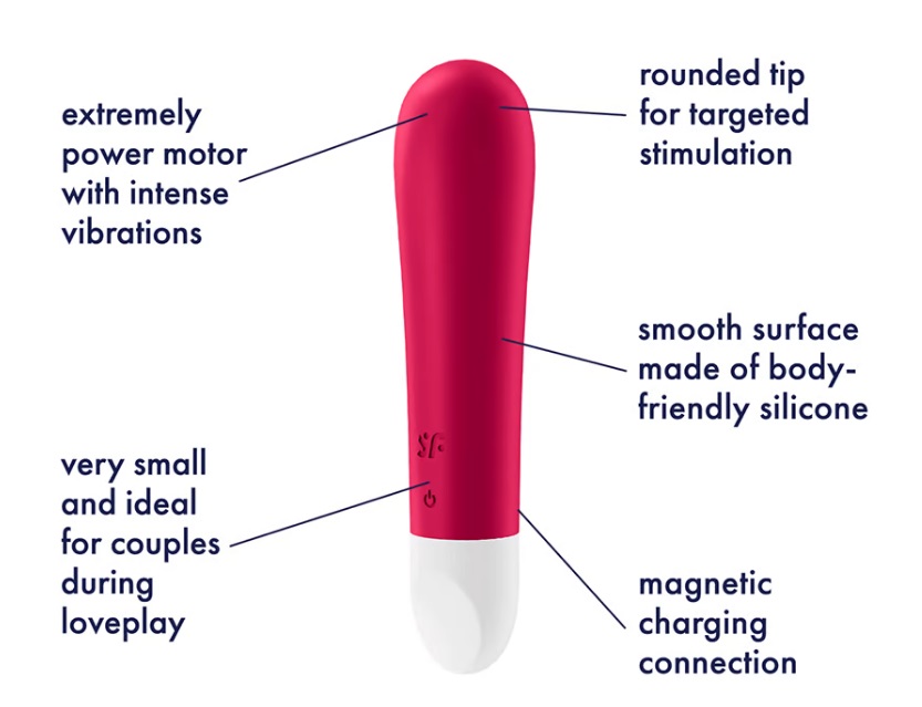 Satisfyer - Ultra Power Bullet 1 - Red photo-8