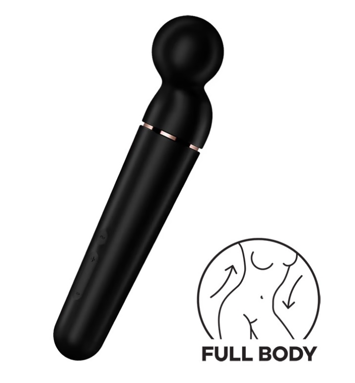 Satisfyer - Planet Wand-er Massager - Black photo-3