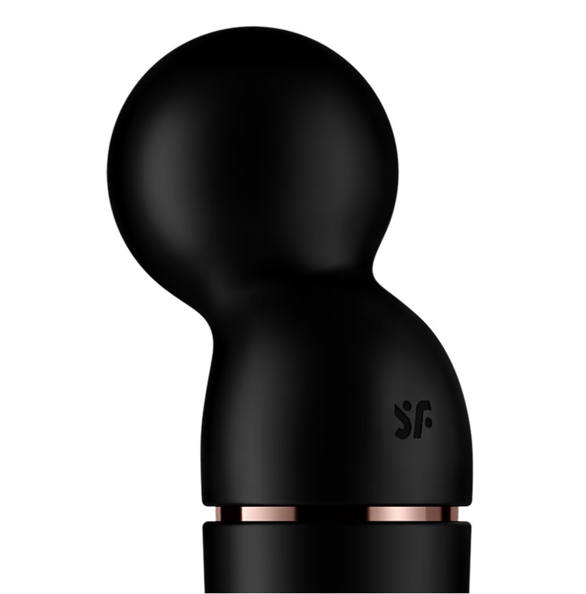 Satisfyer - Planet Wand-er Massager - Black photo-4