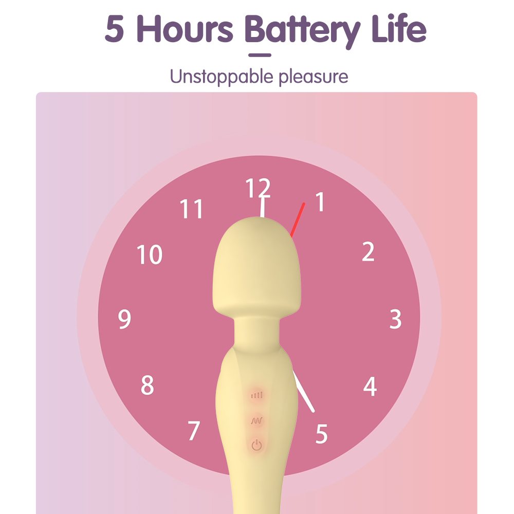 Drywell - Blossom Wand Massager - Pink photo-9