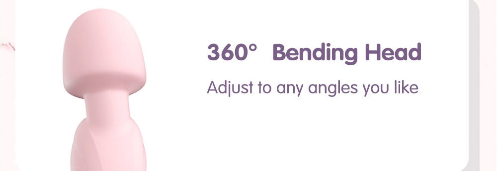 Drywell - Blossom Wand Massager - Pink photo-12