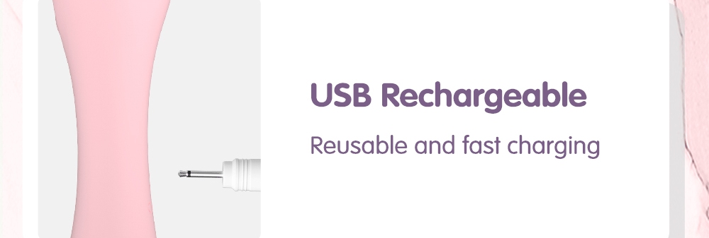 Drywell - Blossom Wand Massager - Pink photo-16