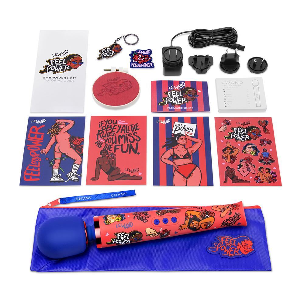 Le Wand - Feel My Power Massager - Red photo-8