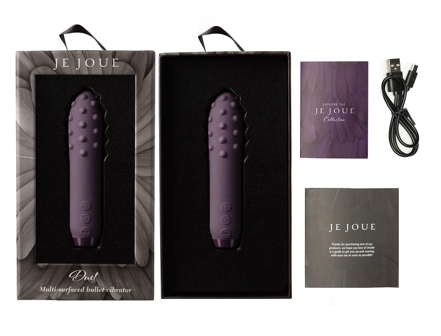 Je Joue - Duet Bullet Vibrator - Purple photo-9