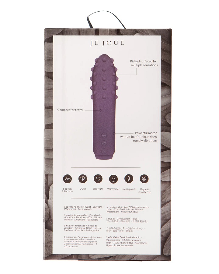 Je Joue - Duet Bullet Vibrator - Purple photo-13