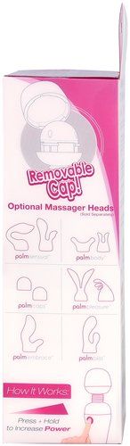 Palmpower - Recharge Massager Wireless USB Charging - Fuschia photo-8