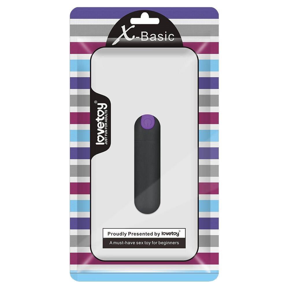 Lovetoy - X-Basic Vibro Bullet - Black photo-5