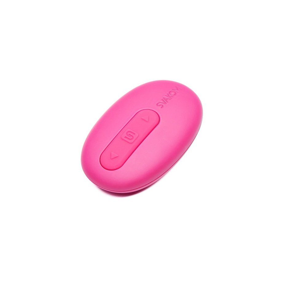SVAKOM - Elva Remote Control Egg Vibrator - Plum Red photo-7