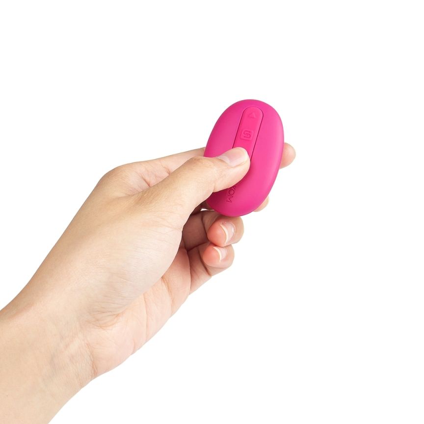 SVAKOM - Elva Remote Control Egg Vibrator - Plum Red photo-8