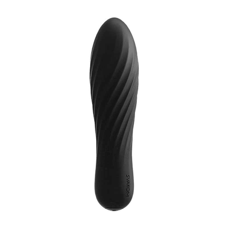 SVAKOM - Tulip Bullet Vibrator - Black photo-3