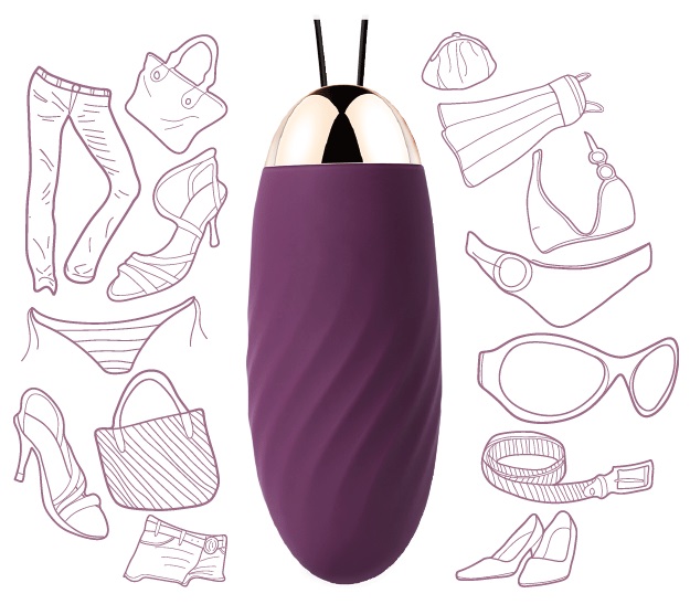SVAKOM - Elmer Remote Control Egg Vibrator - Violet photo-6