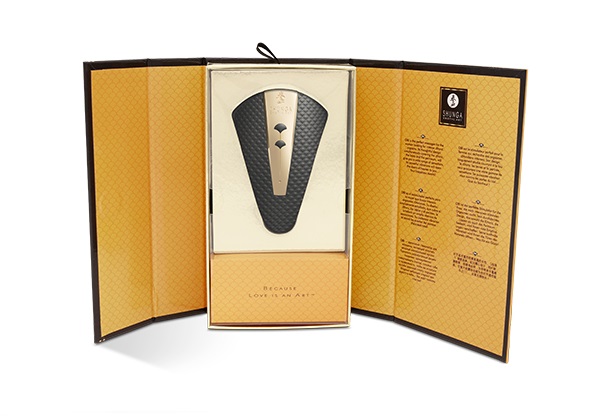 Shunga - Obi Clitoral Massager - Black photo-6