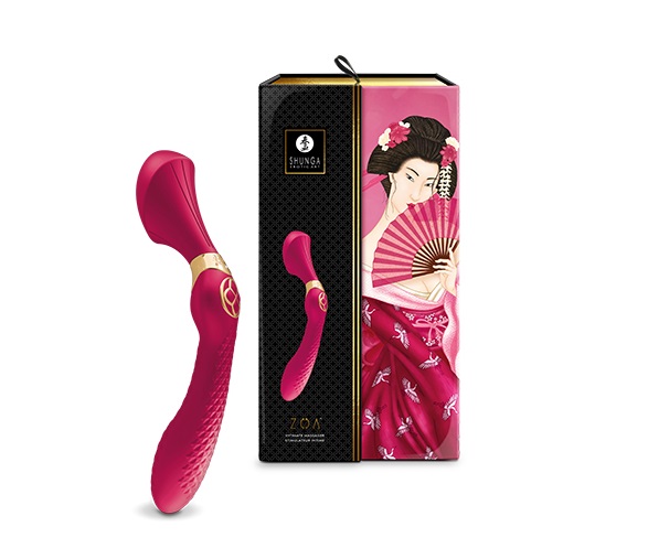 Shunga - Zoa Massager - Raspberry photo-7