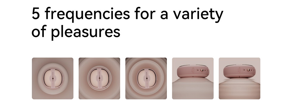 Qingnan - Wireless Vibro Nipple Clamps #3 - Flesh Pink photo-8