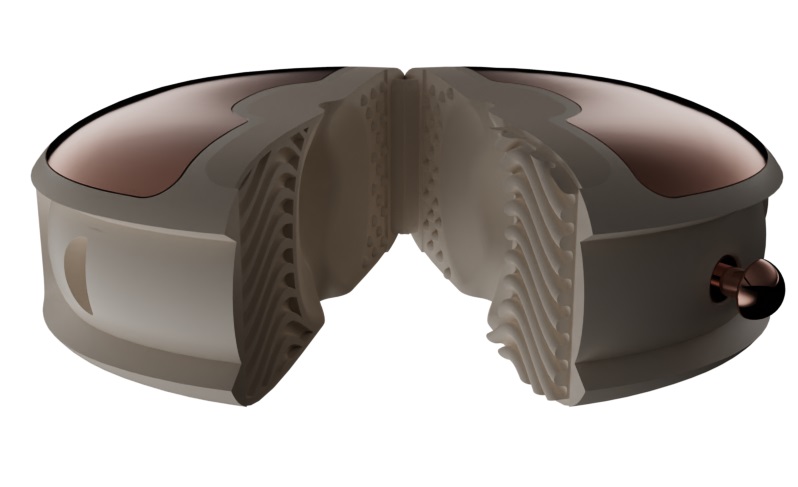 Qingnan - Wireless Vibro Nipple Clamps #3 - Flesh Pink photo-10