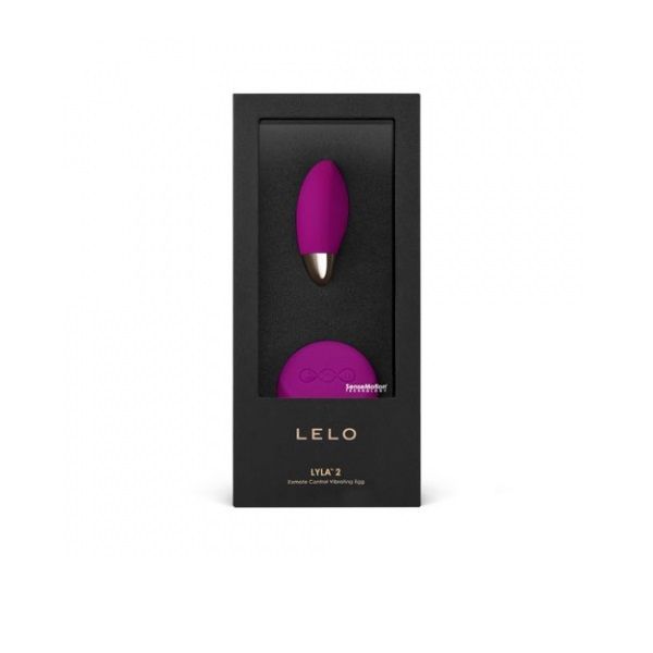 Lelo - Lyla 2 Vibro Egg w/ Remote Control - Deep Rose photo-2