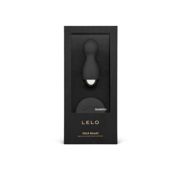 Lelo - Hula Beads Vibro Egg - Black photo-2