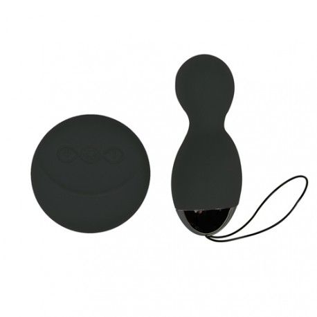 Lelo - Hula Beads Vibro Egg - Black photo-3