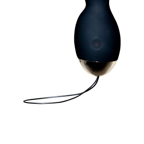 Lelo - Hula Beads Vibro Egg - Black photo-7
