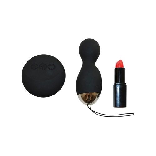 Lelo - Hula Beads Vibro Egg - Black photo-8