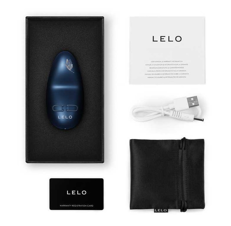 Lelo - Nea 3 Mini Vibrator - Alien Blue photo-6