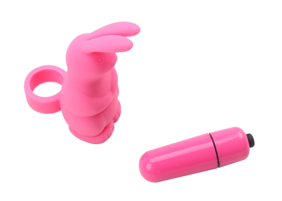 Chisa - Sweetie Rabbit Finger Vibe - Pink photo-2