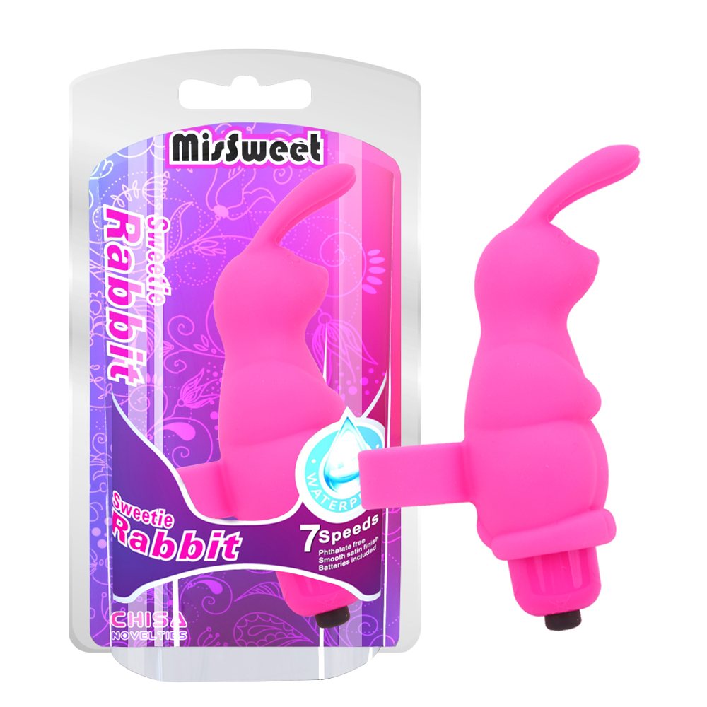 Chisa - Sweetie Rabbit Finger Vibe - Pink photo-4