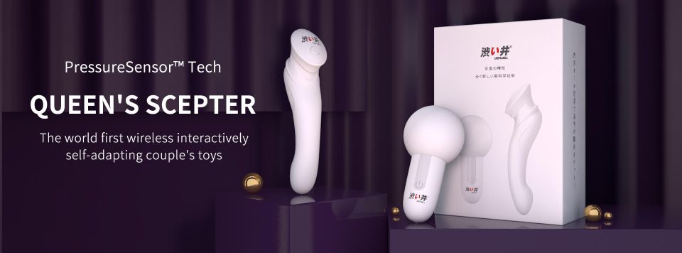 Drywell - Queen's Scepter Couple Toys - White photo-5