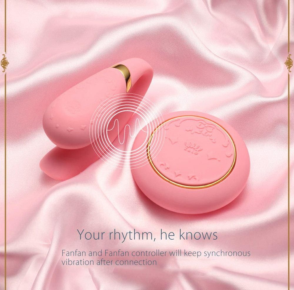 Zalo - Fanfan APP Couple Massager Set - Rouge Pink photo-7