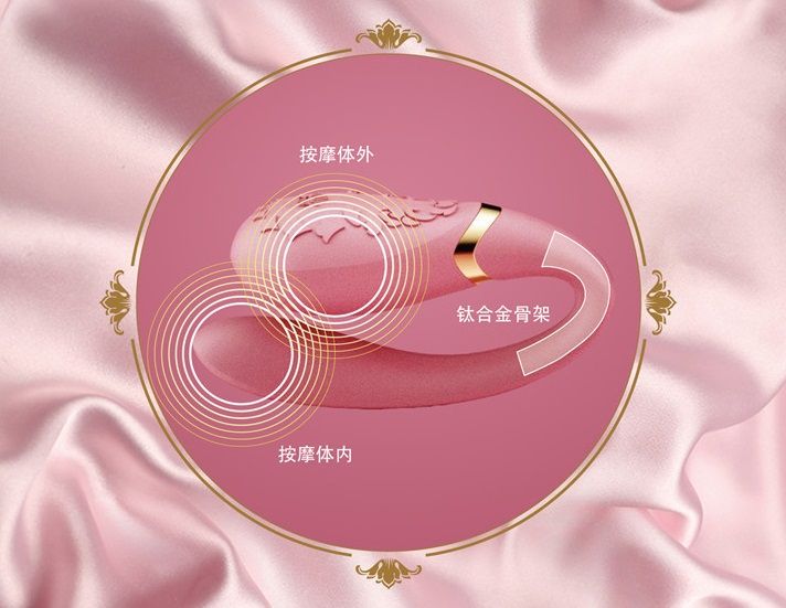 Zalo - Fanfan APP Couple Massager Set - Rouge Pink photo-16
