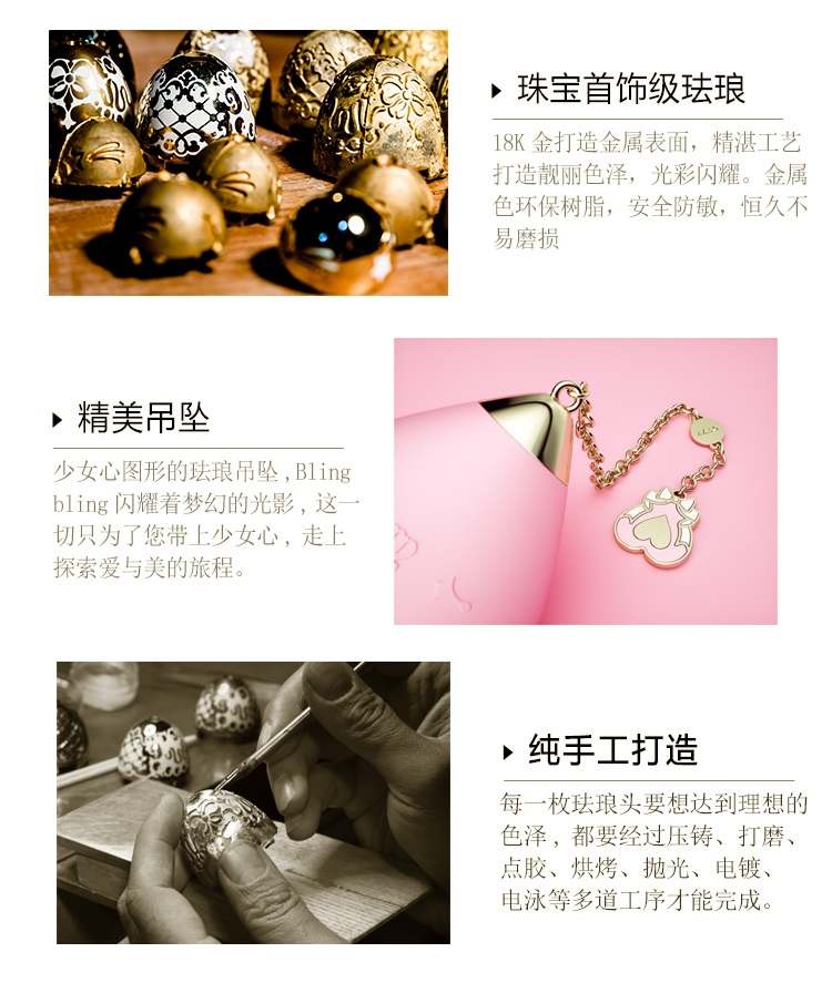 Zalo - Baby Heart Massagers - Berry Violet photo-9