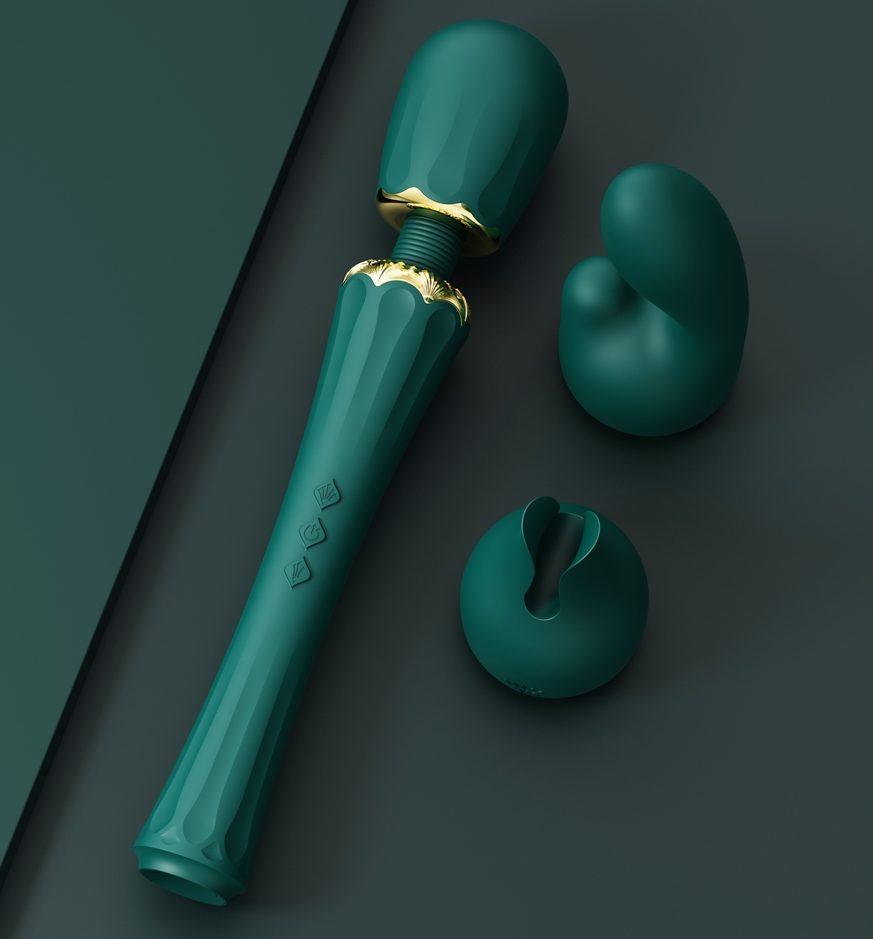 Zalo - Kyro Wand Massager - Turquoise Green photo-14