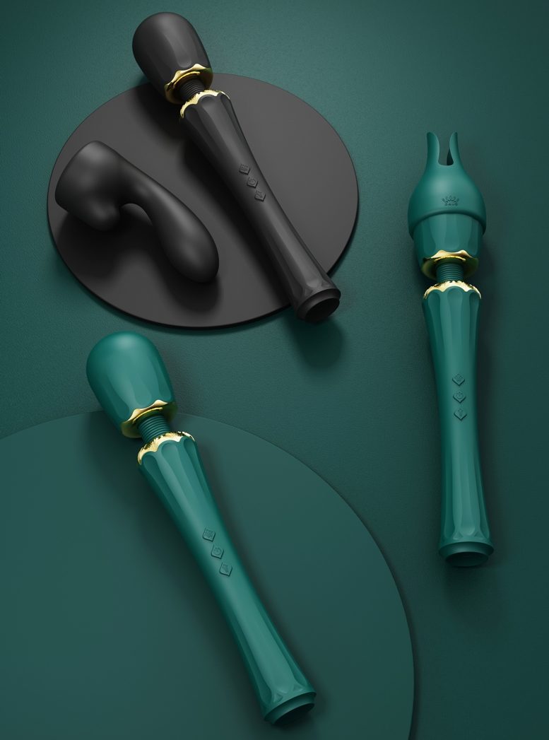 Zalo - Kyro Wand Massager - Turquoise Green photo-15