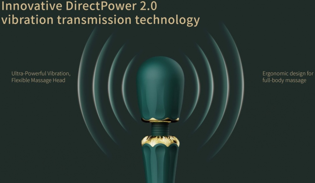 Zalo - Kyro Wand Massager - Turquoise Green photo-18