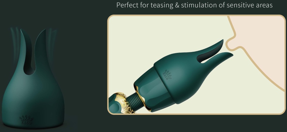 Zalo - Kyro Wand Massager - Turquoise Green photo-19