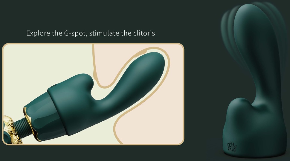 Zalo - Kyro Wand Massager - Turquoise Green photo-20