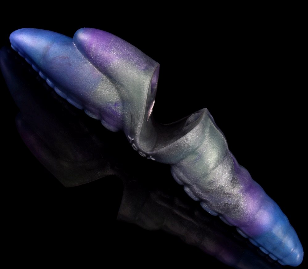 FAAK - Tentacle Vibro Finger Sleeve - Galaxy photo-11