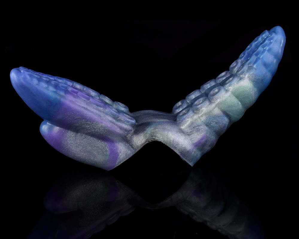 FAAK - Tentacle Vibro Finger Sleeve - Galaxy photo-12