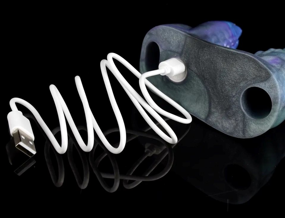 FAAK - Tentacle Vibro Finger Sleeve - Galaxy photo-14